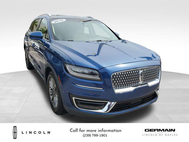used 2020 Lincoln Nautilus car, priced at $25,000