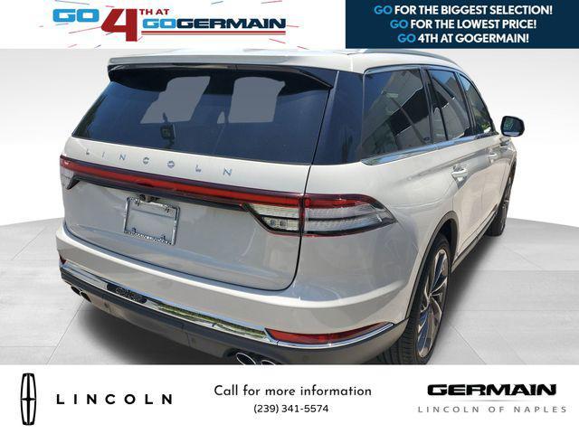 new 2025 Lincoln Aviator car, priced at $74,825