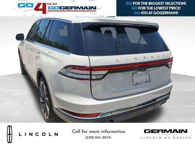 new 2025 Lincoln Aviator car, priced at $74,825