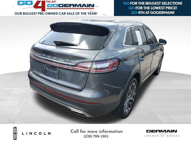 used 2022 Lincoln Nautilus car, priced at $31,877