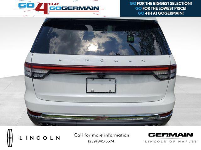 new 2025 Lincoln Aviator car, priced at $67,340