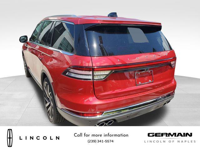 new 2025 Lincoln Aviator car, priced at $78,750