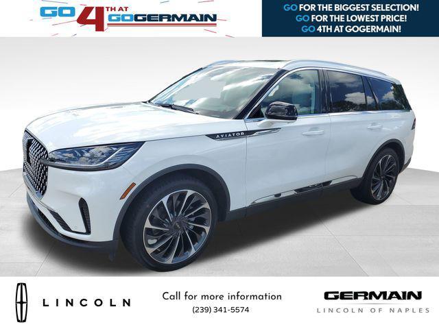 new 2025 Lincoln Aviator car, priced at $70,555