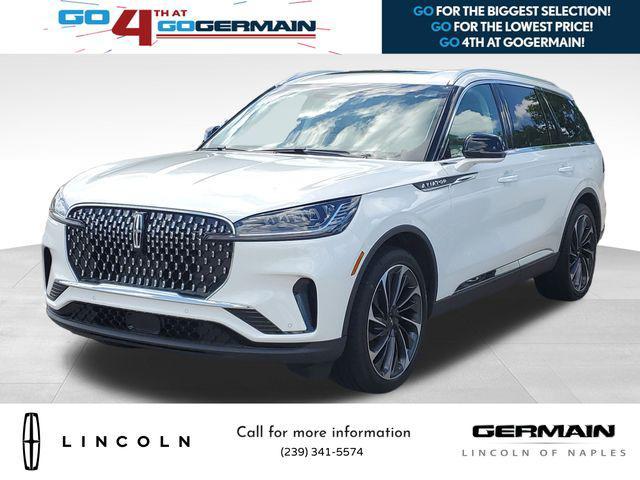 new 2025 Lincoln Aviator car, priced at $70,555