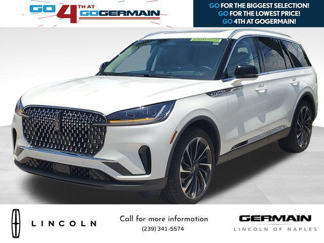 new 2025 Lincoln Aviator car, priced at $79,450