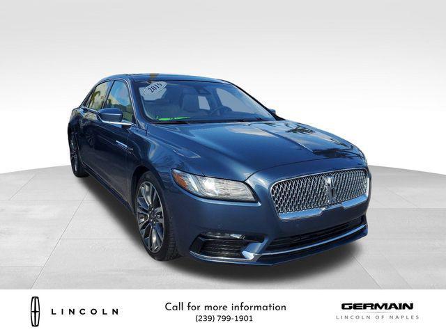 used 2019 Lincoln Continental car, priced at $23,944