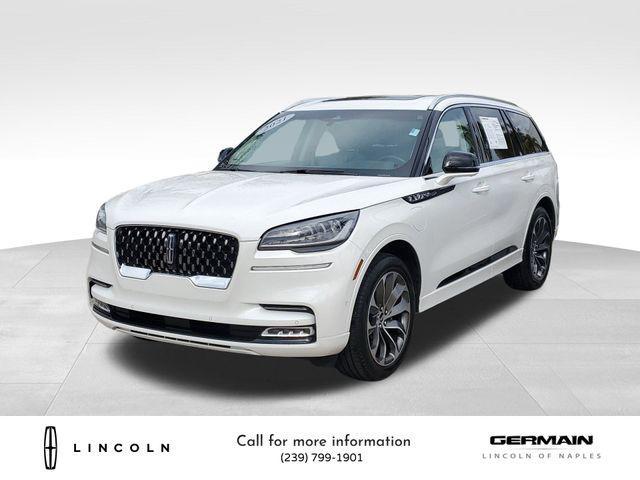 used 2021 Lincoln Aviator car, priced at $45,000