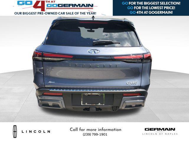 used 2023 INFINITI QX60 car, priced at $41,988