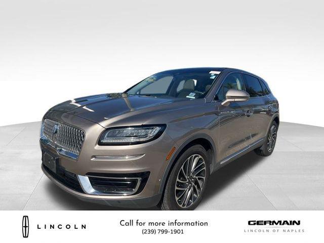 used 2019 Lincoln Nautilus car, priced at $24,786