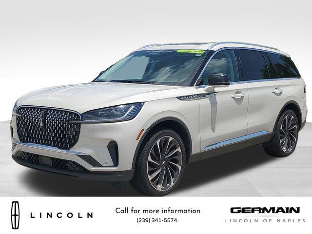 new 2025 Lincoln Aviator car, priced at $78,950