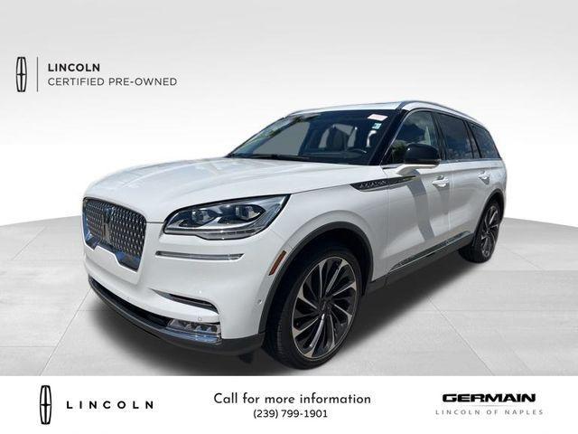 used 2023 Lincoln Aviator car, priced at $45,986