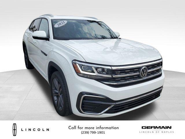 used 2021 Volkswagen Atlas Cross Sport car, priced at $25,000