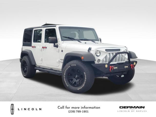 used 2016 Jeep Wrangler Unlimited car, priced at $18,977