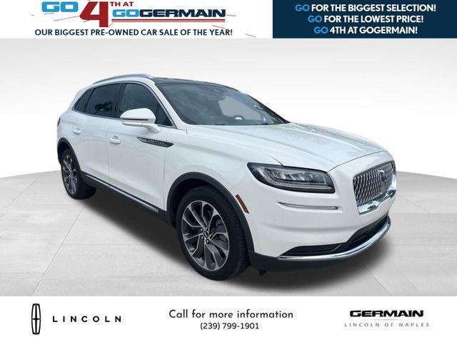 used 2022 Lincoln Nautilus car, priced at $33,950