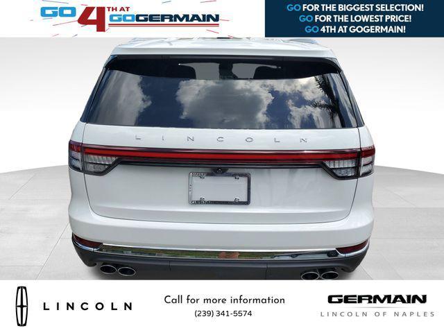 new 2025 Lincoln Aviator car, priced at $63,825
