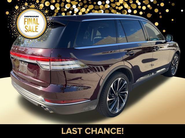 used 2023 Lincoln Aviator car, priced at $50,000