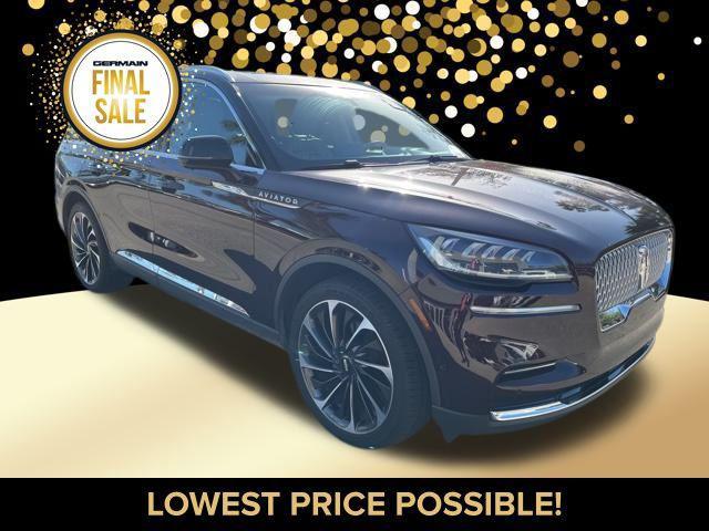 used 2023 Lincoln Aviator car, priced at $50,000