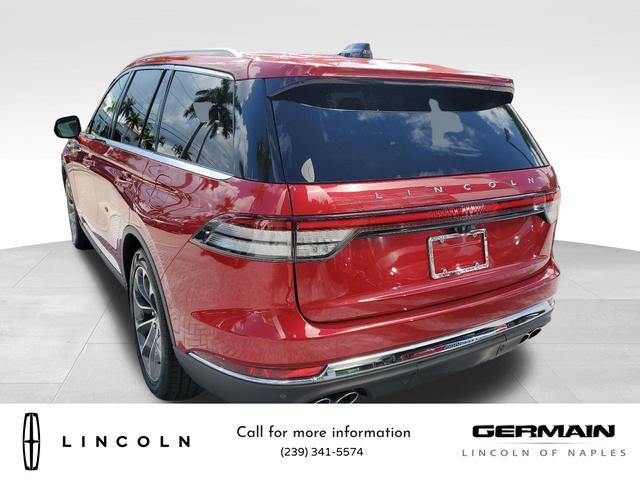 new 2025 Lincoln Aviator car, priced at $70,400