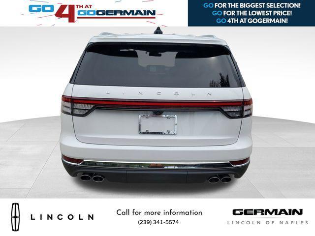 new 2025 Lincoln Aviator car, priced at $63,775