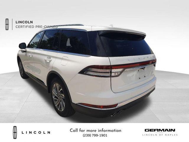 used 2023 Lincoln Aviator car, priced at $40,000