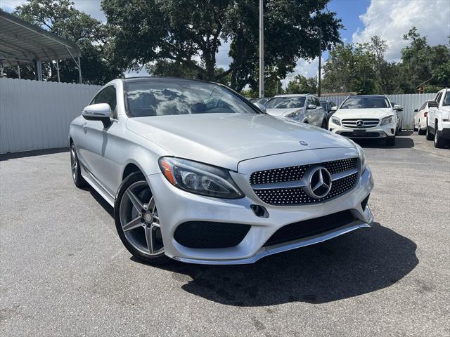 used 2017 Mercedes-Benz C-Class car, priced at $17,699