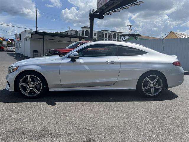 used 2017 Mercedes-Benz C-Class car, priced at $17,699