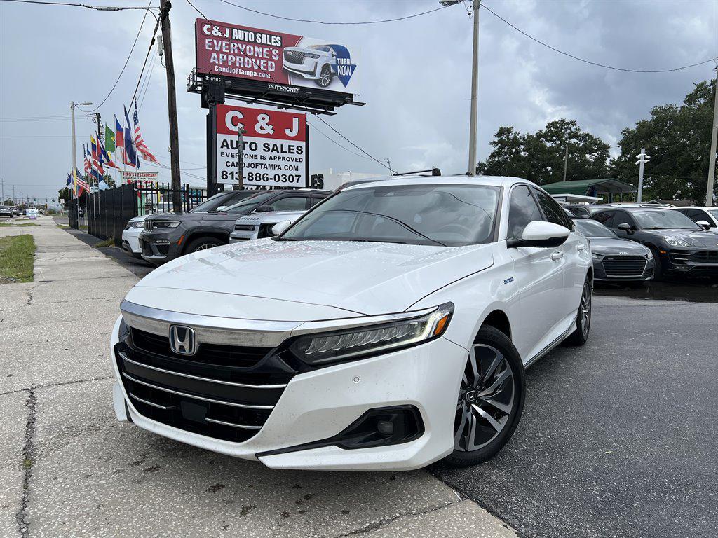 used 2022 Honda Accord Hybrid car, priced at $16,999