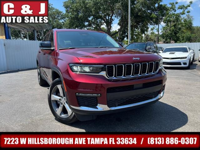 used 2021 Jeep Grand Cherokee L car, priced at $27,999