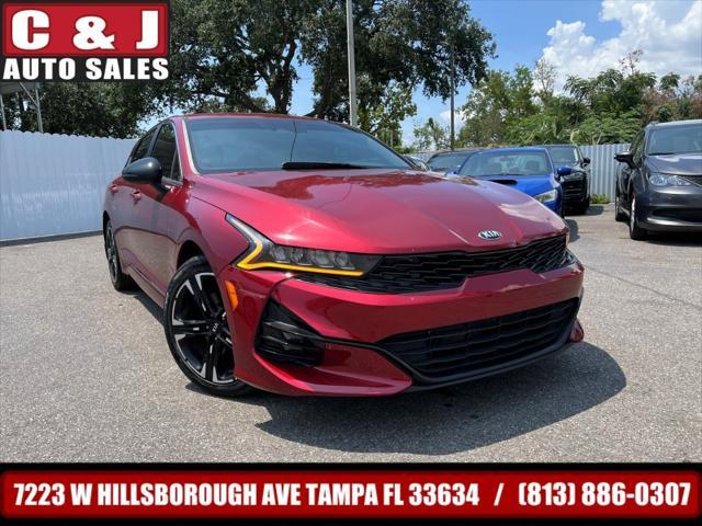 used 2021 Kia K5 car, priced at $16,999