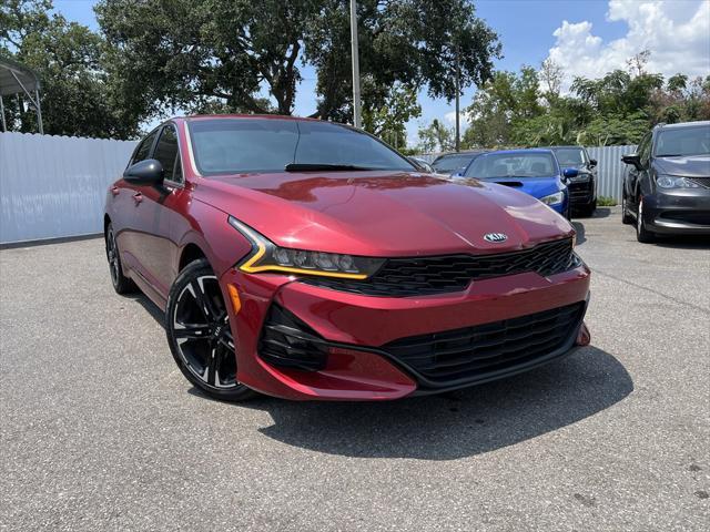 used 2021 Kia K5 car, priced at $16,999