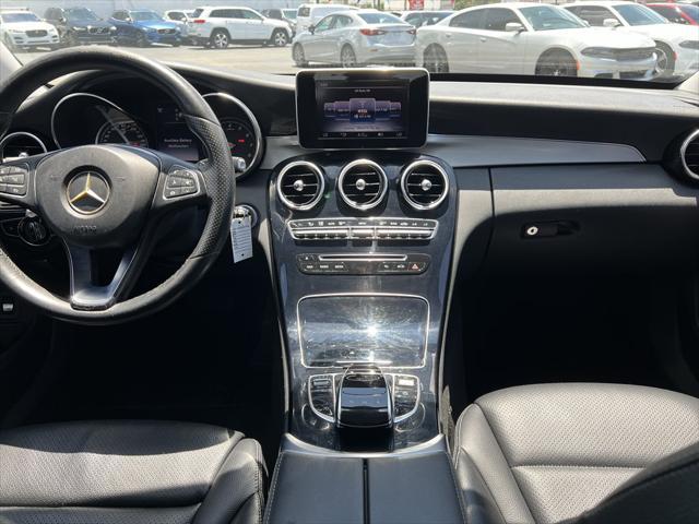 used 2015 Mercedes-Benz C-Class car, priced at $13,999