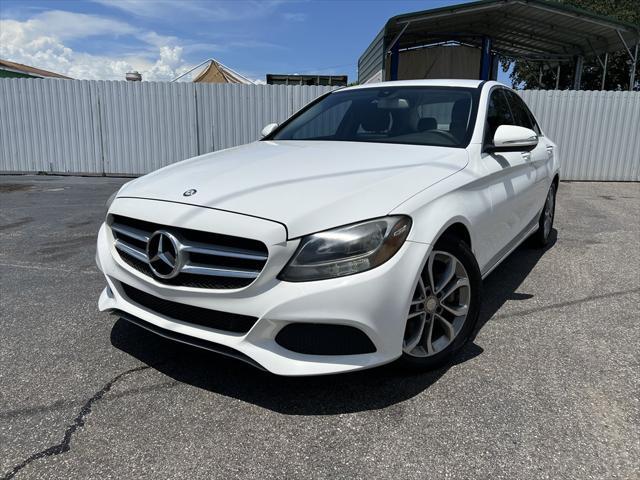 used 2015 Mercedes-Benz C-Class car, priced at $13,999