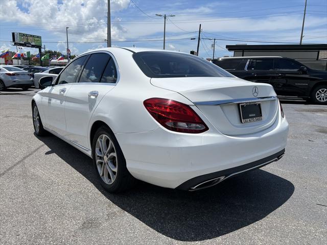 used 2015 Mercedes-Benz C-Class car, priced at $13,999