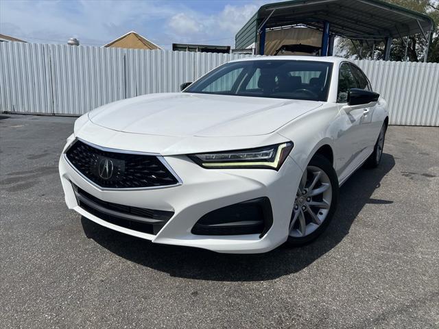 used 2021 Acura TLX car, priced at $22,499