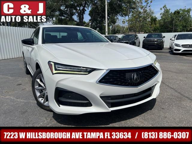 used 2021 Acura TLX car, priced at $22,499