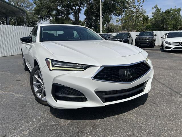 used 2021 Acura TLX car, priced at $22,499