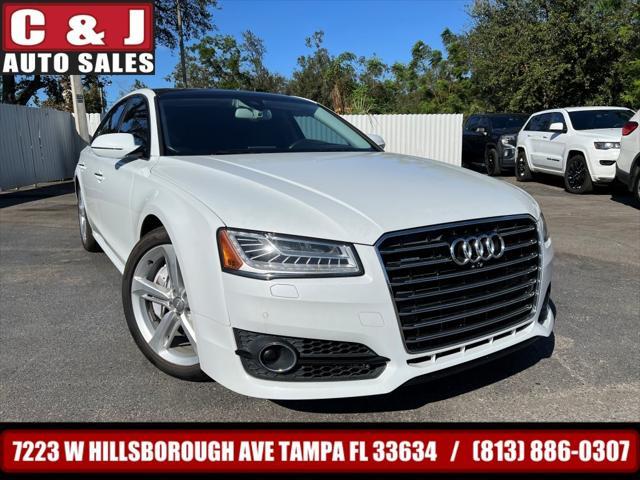 used 2018 Audi A8 car, priced at $23,799