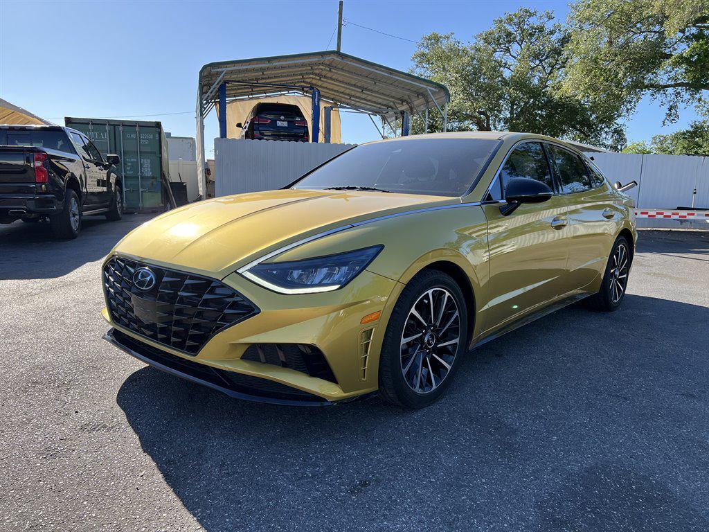 used 2020 Hyundai Sonata car, priced at $14,977