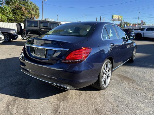 used 2019 Mercedes-Benz C-Class car, priced at $13,724