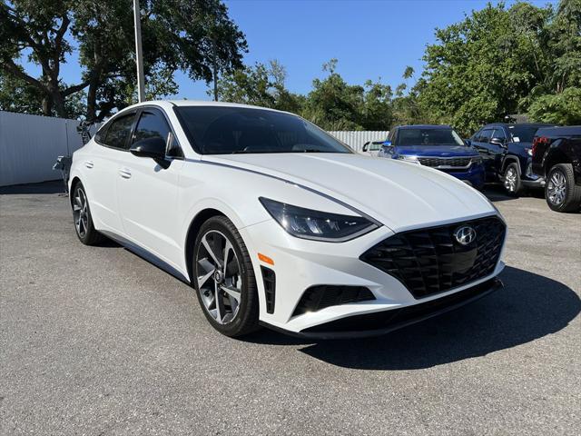 used 2021 Hyundai Sonata car, priced at $16,999