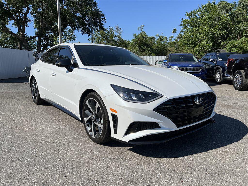used 2021 Hyundai Sonata car, priced at $16,999