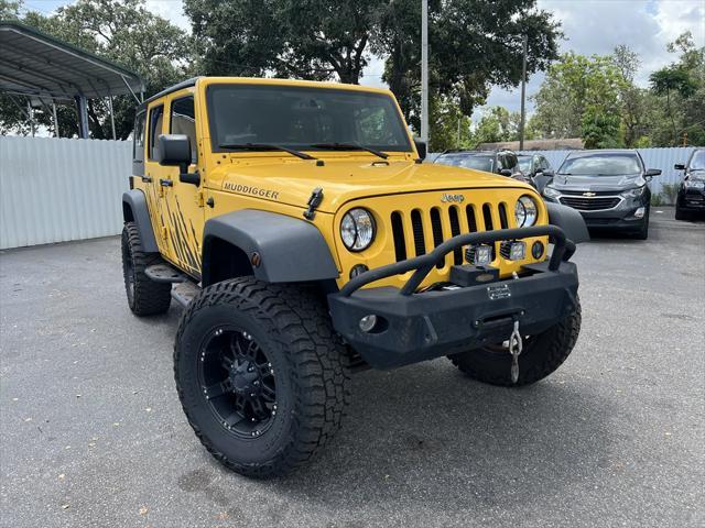 used 2015 Jeep Wrangler Unlimited car, priced at $14,749