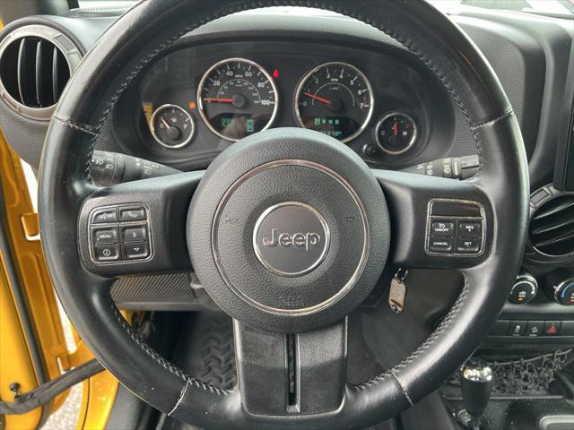 used 2015 Jeep Wrangler Unlimited car, priced at $14,749