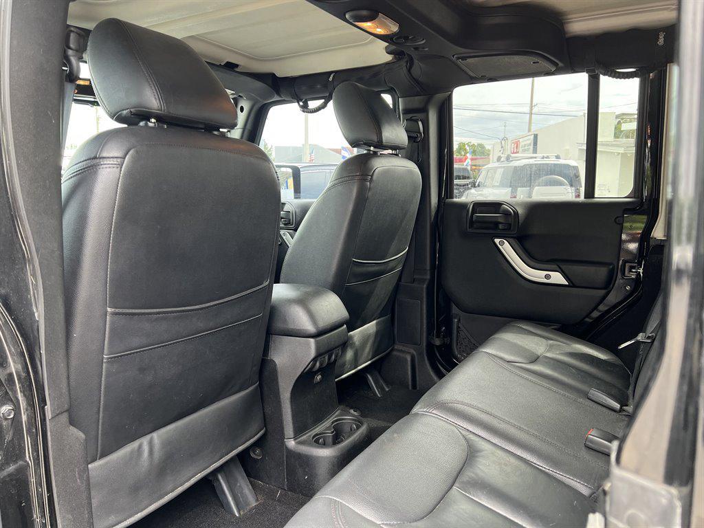 used 2015 Jeep Wrangler Unlimited car, priced at $15,829