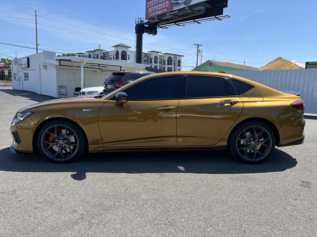 used 2022 Acura TLX car, priced at $34,999