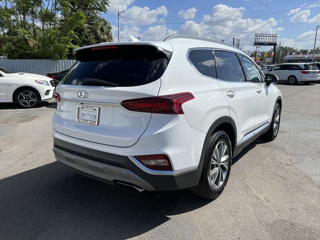 used 2019 Hyundai Santa Fe car, priced at $17,729