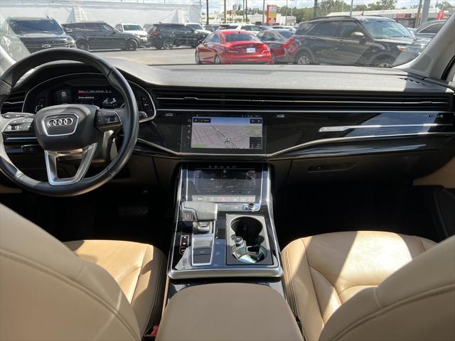 used 2021 Audi Q7 car, priced at $32,999