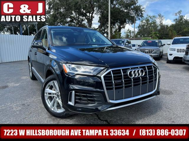 used 2021 Audi Q7 car, priced at $32,999