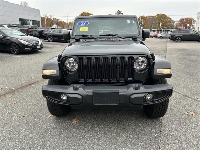 used 2021 Jeep Wrangler Unlimited car, priced at $33,995