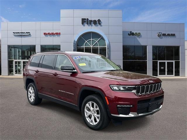 used 2022 Jeep Grand Cherokee L car, priced at $34,900